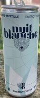 Boisson énergisante cassis - myrtille