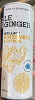 Pétillant Gingembre & Citron
