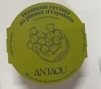 Houmous revisité au piment d’Espelette