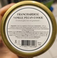 Franchardise Vanille Pécan Cookie