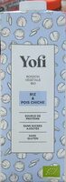Boisson végétale bio riz & pois chiche