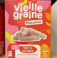 Macaroni 100% sorgho