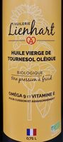 Huile vierge de tournesol oléique