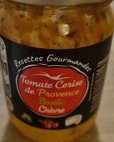 Tomates cerise de Provence basilic chevre