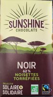 Sunshine chocolats noir noisettes torréfiées