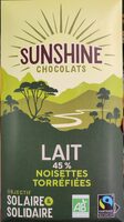 Lait noisette torrefiees