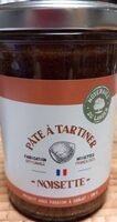 Pâte à tartiner -NOISETTE -