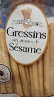 Gressins aux graines de sésame