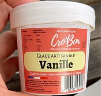 Glace artisanale Vanille
