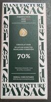 Chocolat noir éclats de noisettes françaises