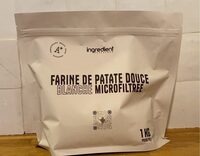 Farine de patate douce blanche