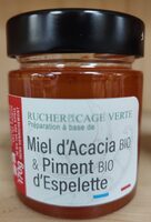 Miel d'acacia et Piment d'Espelette