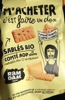 Sablés bio comté et sésame