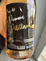 Jus de pomme pétillant sans alcool