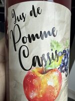 Jus de pomme cassis