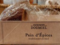 Pain d'épice traditionnel au miel