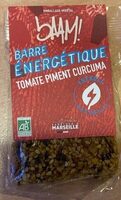 Barre énergetique bio - Tomate Piment Curcuma
