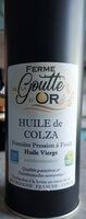 Huile vierge de Colza