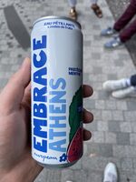Eau pétillante pastèque/menthe
