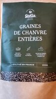 Graines de chanvre entieres