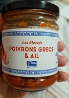Mezze poivrons grecs et ail