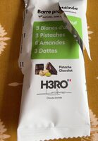 Barre protéinée pistache chocolat
