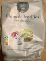 Chips de lentilles de Normandie