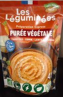 Purée Végétale Carottes Cumin Lentilles Corail