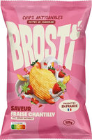 Chips artisanales fraise chantilly
