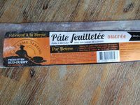 Pâte feuilletée sucrée