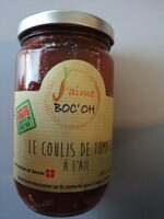 Le coulis de tomate à l'ail