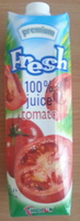 Fresh 100% juice tomato