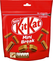 KITKAT Mini Break Barres au chocolat au Lait, 104g