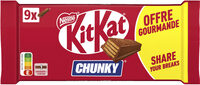 KITKAT CHUNKY Barre au chocolat au Lait 9x40g