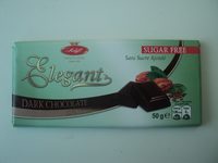 Koleff Elegant Baton din ciocolata amaruie, fara adaos de zahar