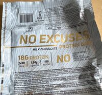 No excuses Protein Bar