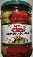 Tris di verdure grigliate