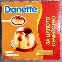 Крем карамел danette