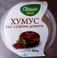 Хумус със сушени домати