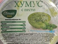 Хумус с песто