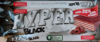 Hyper Black - Kakaós bevonómasszával mártott, tejízű krémmel töltött ostyaszelet