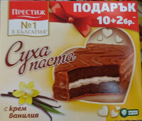 Суха паста с крем ванилия