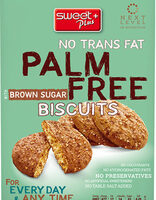 Palm free brown sugar biscuits