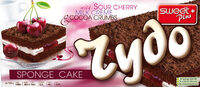 Rydo Sponge Cake Sour Cherry And Milk Creme