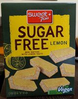 Sugar free mini wafers with lemon