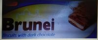 Biscuits with dark chocolate