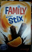 Family waffles stix orange