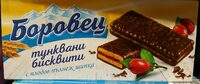 Бисквити с плодов пълнеж шипка
