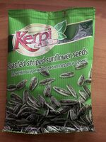 Roasted striped sunflower seeds