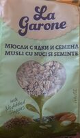Мюсли с ядки и семена